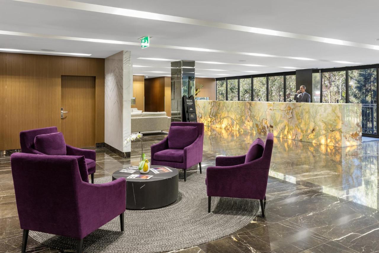 Meriton Suites North Ryde Sydney Exteriör bild Lobby